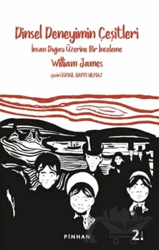 Dinsel Deneyimin Çeşitleri – William James – Pinhan Yayıncılık kitap kapağı