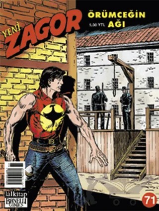 Yeni Zagor Sayı: 71 Örümceğin Ağı – Lal Kitap kitap kapağı