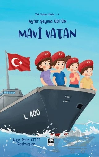 Mavi Vatan – Ayfer Şeyma Üstün – Çınaraltı Yayınları kitap kapağı