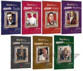 Ünlü Dahiler Seti 7 Kitap – Can Eren – Peta Kitap kitap kapağı