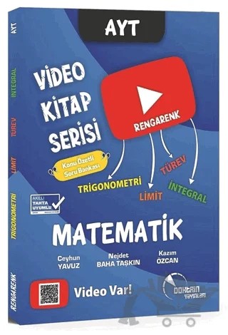 AYT Türev İntegral Trigonometri – Ceyhun Yavuz, Kazım Özcan – Doktrin Yayınları kitap kapağı