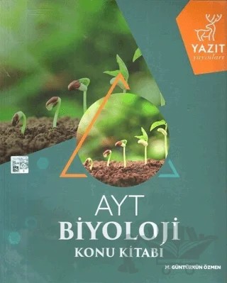 Yazıt YKS AYT Biyoloji Konu Kitabı – M. Güntürkün Özmen – Yazıt Yayıncılık kitap kapağı