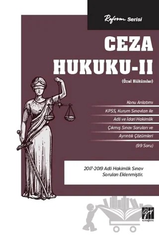 Reform Serisi Ceza Hukuku - 2 (Özel Hükümler) – Kolektif – Gazi Kitabevi kitap kapağı