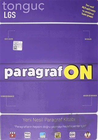 2020 LGS ParagrafON – Kolektif – Tonguç Akademi kitap kapağı