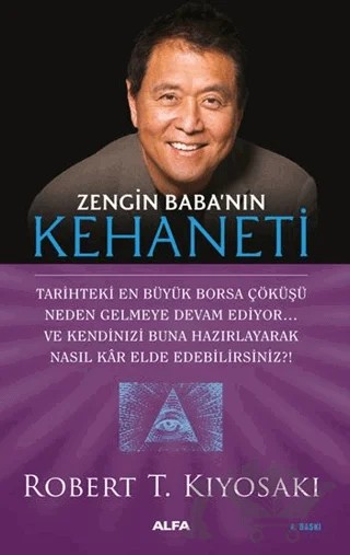 Zengin Baba'nın Kehaneti – Robert T. Kiyosaki – Alfa Yayınları kitap kapağı