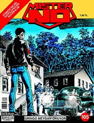 Mister No Sayı: 105 Gringo Meydan Okuyor – Lal Kitap kitap kapağı