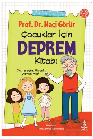 Çocuklar İçin Deprem Kitabı – Naci Görür – Doğan Çocuk kitap kapağı