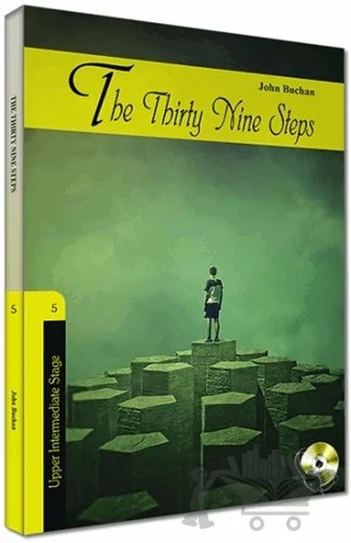 İngilizce Hikaye The Thirty Nine Steps - Sesli Dinlemeli – John Buchan – Kapadokya Yayınları kitap kapağı