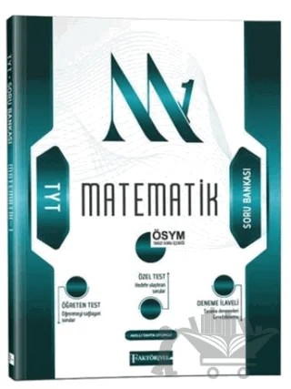 TYT Matematik Soru Bankası – Kolektif – Faktöriyel Yayınları kitap kapağı
