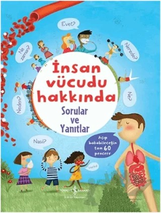 İnsan Vücudu Hakkında Sorular ve Yanıtlar – Katie Daynes – İş Bankası Kültür Yayınları kitap kapağı