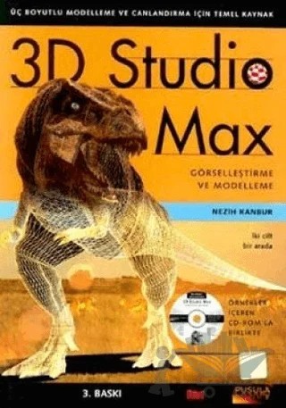 3D Studio Max Görselleştirme ve Modelleme – Nezih Kanbur – Pusula Yayıncılık kitap kapağı
