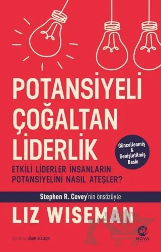Potansiyeli Çoğaltan Liderlik – Liz Wiseman – Nova Kitap kitap kapağı