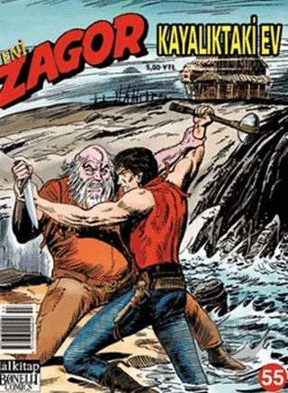 Yeni Zagor Sayı: 55 Kayalıktaki Ev – Lal Kitap kitap kapağı