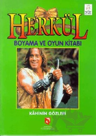 Herkül Boyama ve Oyun Kitabı - Kahinin Gözleri – Kolektif – Aksoy Yayıncılık kitap kapağı