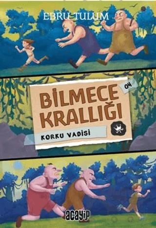 Bilmece Krallığı 4 - Korku Vadisi – Ebru Tulum – Acayip Kitaplar kitap kapağı