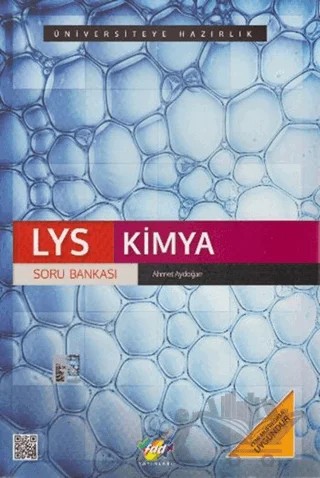 AYT Kimya Soru Bankası – Ahmet Aydoğan – Fdd Yayınları kitap kapağı