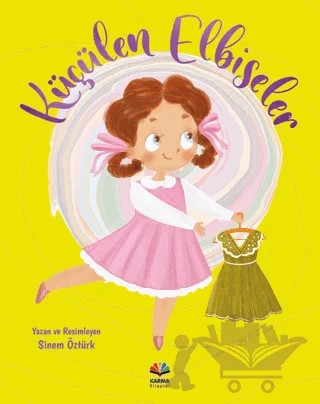 Küçülen Elbiseler – Sinem Öztürk – Karma Kitaplar kitap kapağı