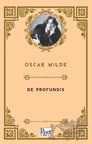 De Profundis – Oscar Wılde – Paper Books kitap kapağı