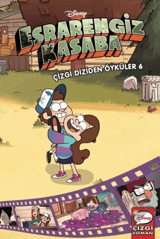 Disney - Esrarengiz Kasaba Çizgi Diziden Öyküler 6 – Kolektif – Beta Kids kitap kapağı