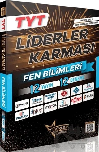 TYT Fen Bilimleri 12 Yayın 12 Deneme – Kollektif – Liderler Karması Yayınları kitap kapağı