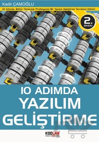 10 Adımda Yazılım Geliştirme – Kadir Çamoğlu – Kodlab Yayın Dağıtım kitap kapağı