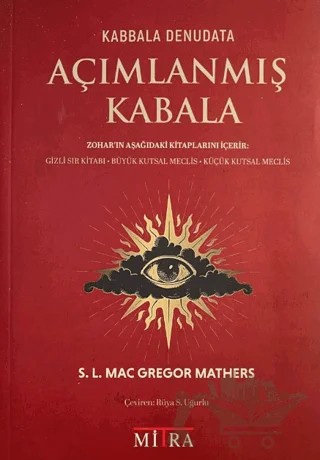 Açımlanmış Kabala – Samuel Liddell MacGregor Mathers – Mitra Yayınları kitap kapağı