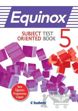 5. Sınıf İngilizce Equinox Subject Oriented Test Book – Kolektif – Tudem Yayınları - Bayilik kitap kapağı