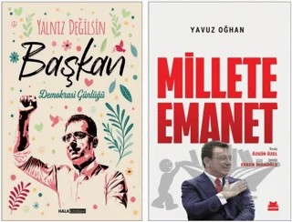 Yalnız Değilsin Başkan ve Millete Emanet – Yavuz Oğhan, Kolektif – Halk Kitabevi kitap kapağı