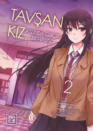 Tavşan Kız Aslında Gerçek Bir Hayal 2 – Kamoshida Hajime – Athica Yayınları kitap kapağı