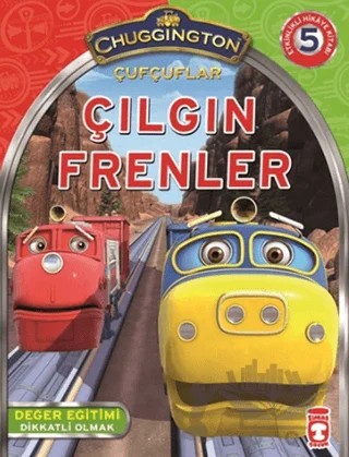 Çufçuflar: Çılgın Frenler – Chuggington – Timaş Çocuk kitap kapağı