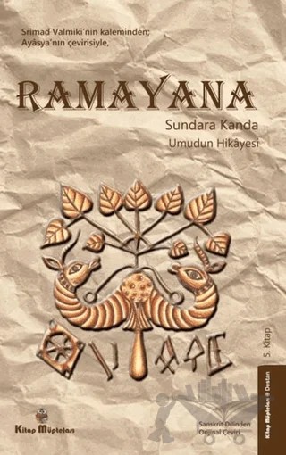 Ramayana - Sundara Kanda - Umudun Hikayesi (5. Kitap) – Ayasya – Kitap Müptelası Yayınları kitap kapağı