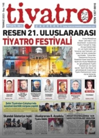 Tiyatro Gazetesi Sayı: 146 - Temmuz 2023 – Tiyatro Gazetesi kitap kapağı