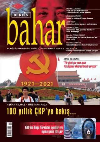 Berfin Bahar Aylık Kültür Sanat ve Edebiyat Dergisi Sayı: 283 Eylül 2021 – Berfin Bahar Dergisi kitap kapağı