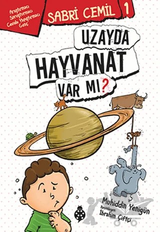 Uzayda Hayvanat Var mı? – Muhiddin Yenigün – Uğurböceği Yayınları kitap kapağı