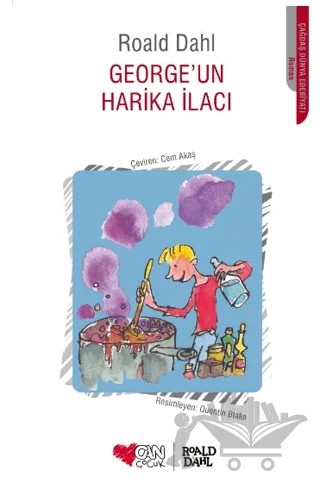 George’un Harika İlacı – Roald Dahl – Can Çocuk Yayınları kitap kapağı