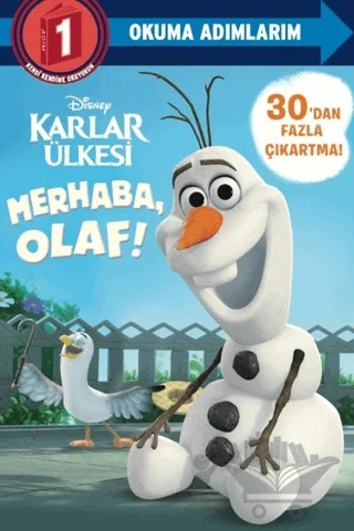 Disney Karlar Ülkesi - Merhaba Olaf! – Andrea Posner – Beta Kids kitap kapağı