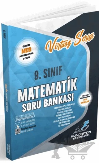 9. Sınıf Matematik Virtöz Serisi Soru Bankası – Kolektif – Kondisyon Yayınları kitap kapağı