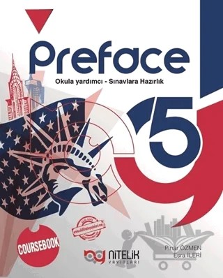 5. Sınıf Preface Coursebook – Pınar Özmen, Esra İleri – Nitelik Yayınları - Bayilik kitap kapağı