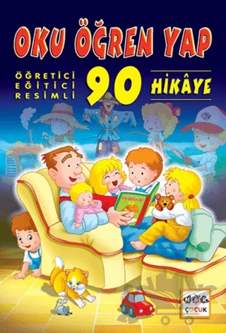 Oku, Öğren, Yap 90 Hikaye – Kuneyne Diyab – Nar Yayınları kitap kapağı