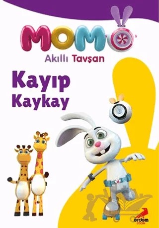 Akıllı Tavşan Momo – Kayıp Kaykay – Kolektif – Erdem Çocuk kitap kapağı