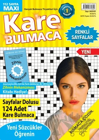 Maxi Kare Bulmaca 21 – Kolektif – Maxi Yayıncılık kitap kapağı
