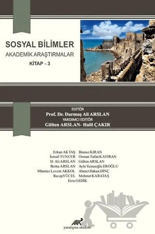 Sosyal Bilimler Akademik Araştırmalar Kitap 3 – Kolektif – Paradigma Akademi Yayınları kitap kapağı
