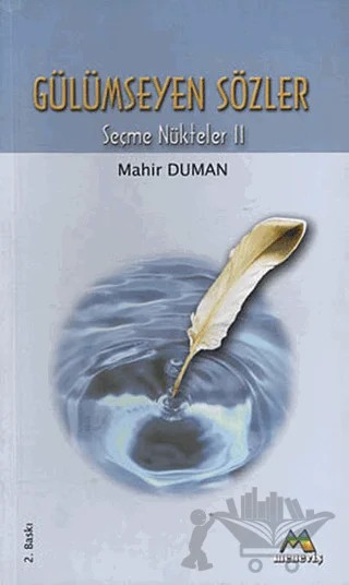 Gülümseyen Sözler – Mahir Duman – Meneviş Yayınları kitap kapağı