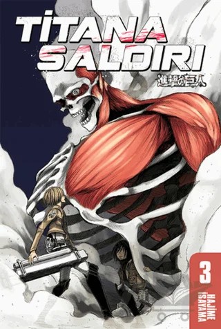 Titana Saldırı 3 – Hajime İsayama – Gerekli Şeyler Yayıncılık kitap kapağı