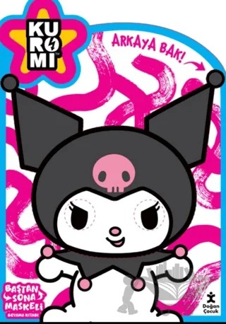 Kuromi - Baştan Sona Maskeli Boyama Kitabı – Kolektif – Doğan Çocuk kitap kapağı