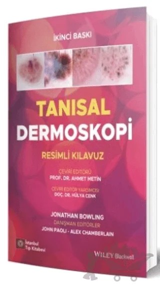 Tanısal Dermoskopi Resimli Kılavuz – Jonathan Bowling – İstanbul Tıp Kitabevi kitap kapağı