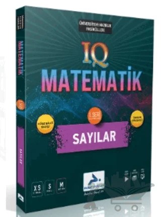 IQ Matematik - 1. Seri - Sayılar – Kolektif – Paraf Yayınları kitap kapağı