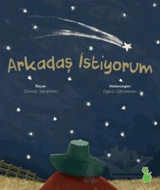 Arkadaş İstiyorum – Gönül Simpson – Yeşil Dinozor kitap kapağı