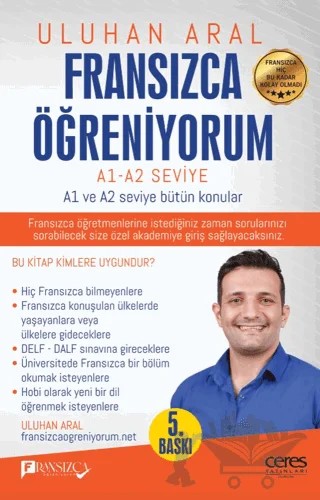 Fransızca Öğreniyorum – Uluhan Aral – Ceres Yayınları kitap kapağı