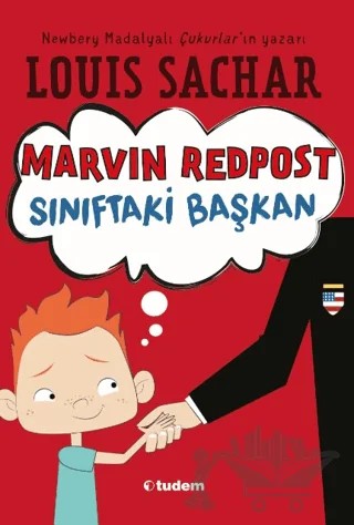 Marvin Redpost: Sınıftaki Başkan – Louis Sachar – Tudem Yayınları kitap kapağı